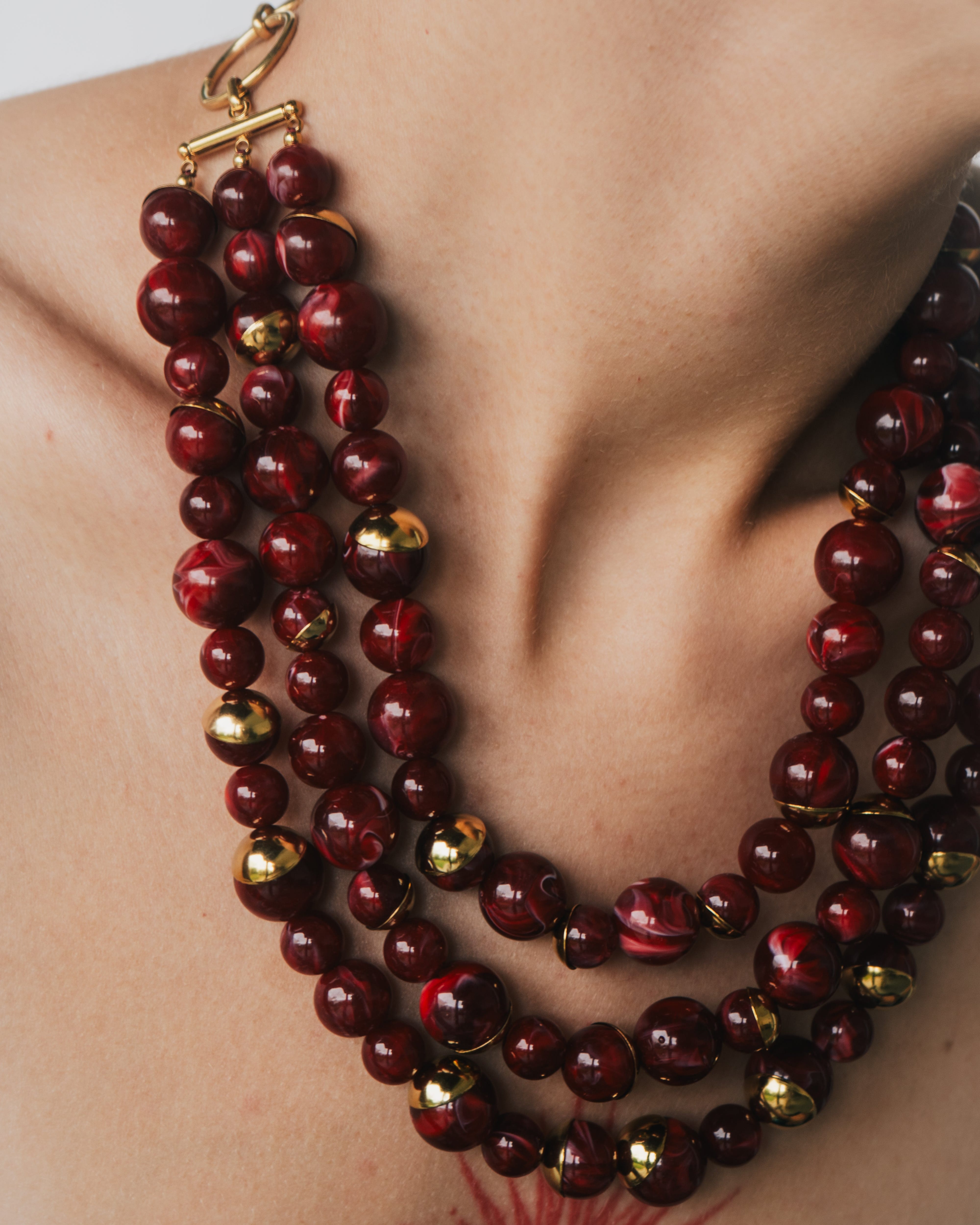 Aura Beaded Statement Necklace