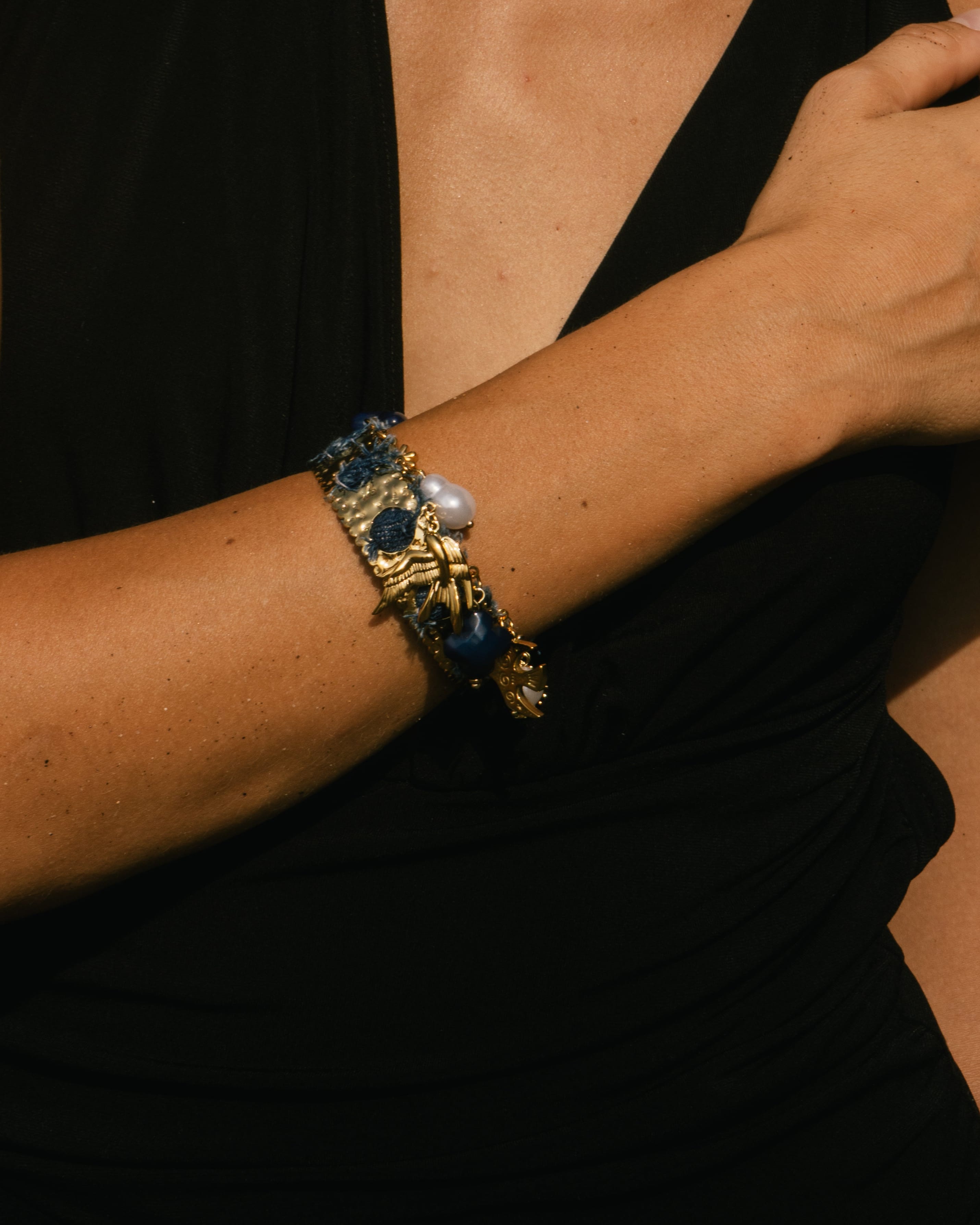 Midnight Blues Cuff