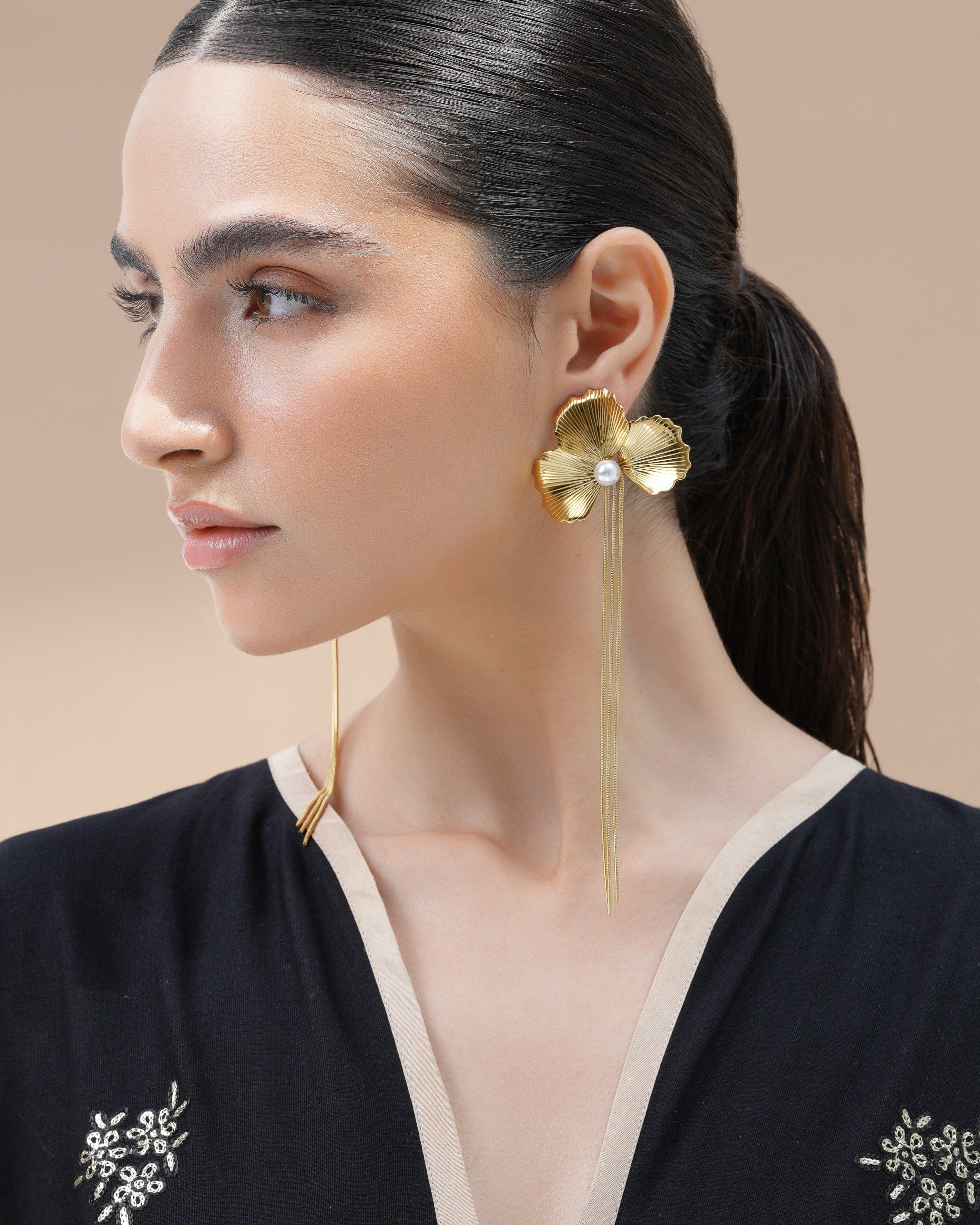 Aurora Bloom Drop Earrings - E3K