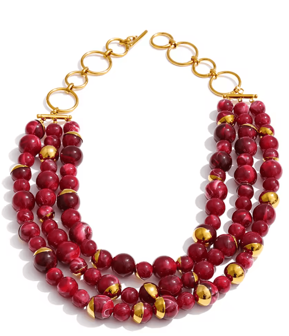 Aura Beaded Statement Necklace