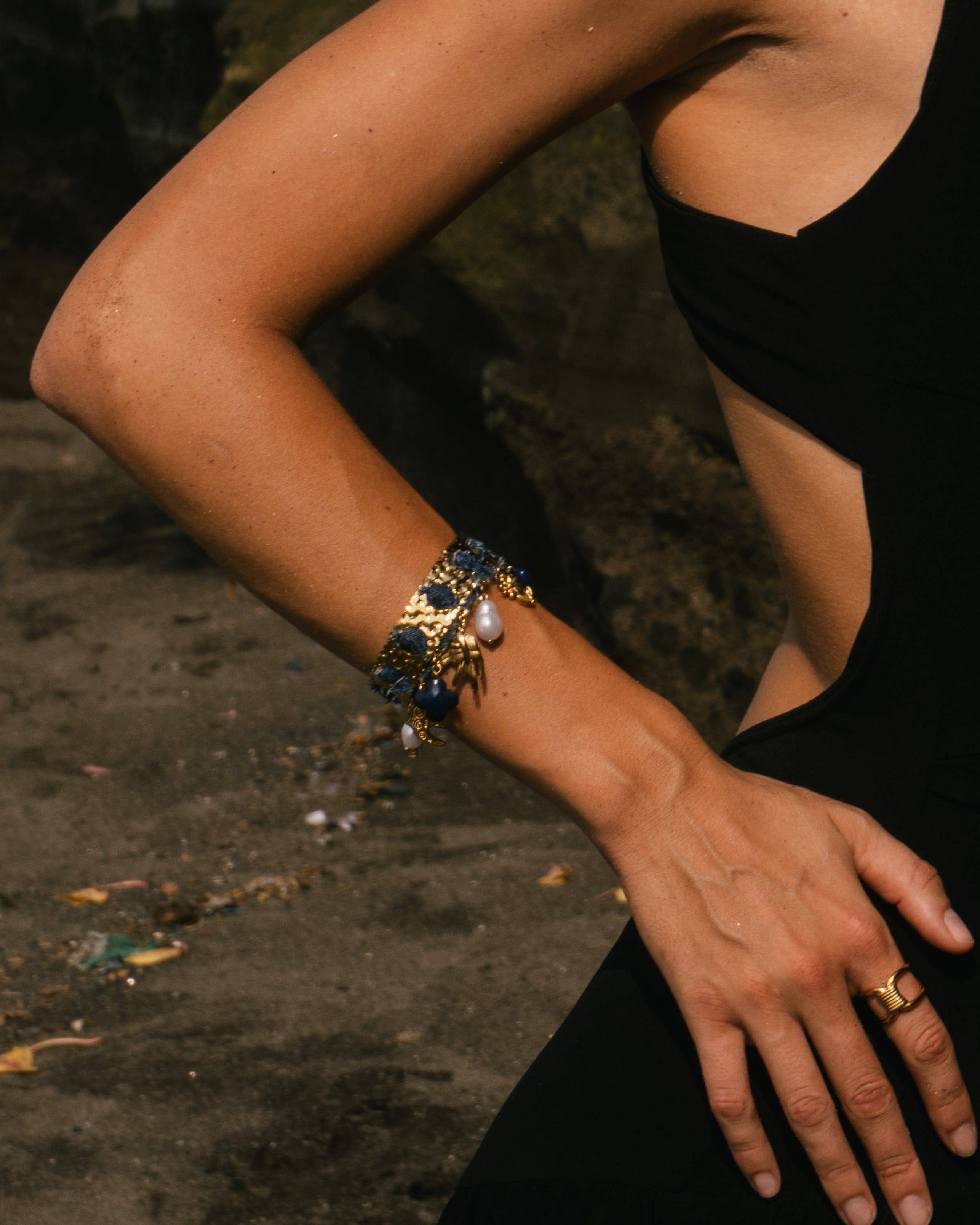 Midnight Blues Cuff