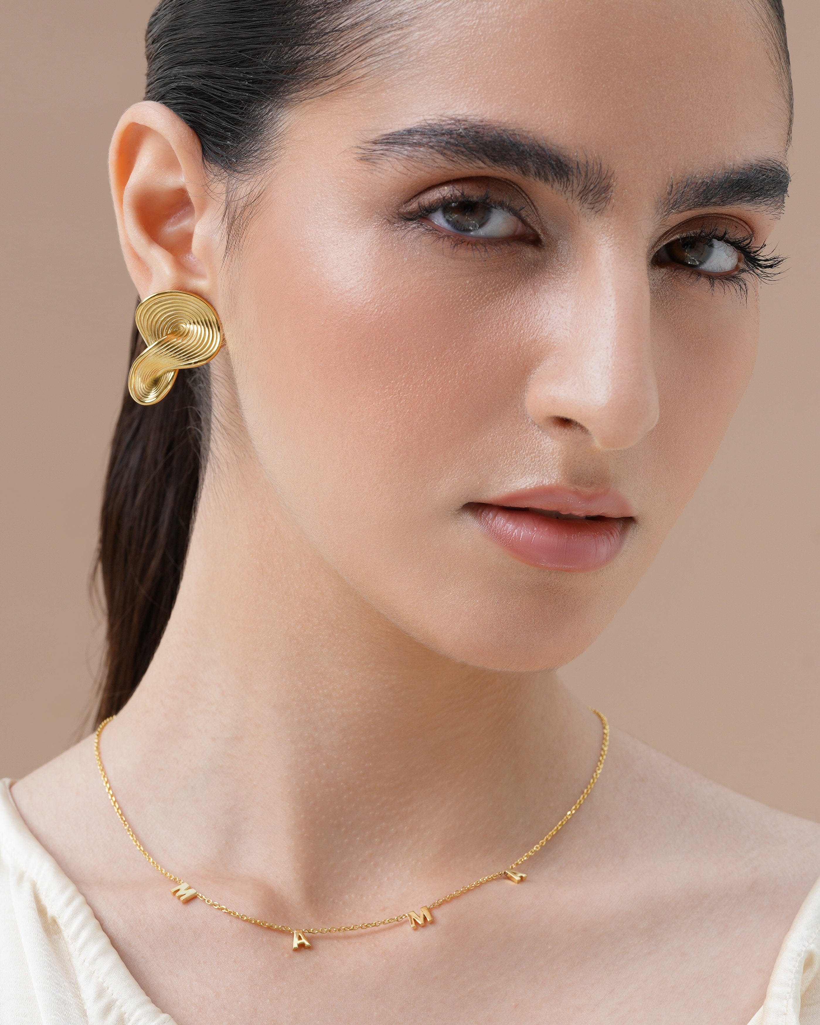 Mama Initial Necklace - E3K